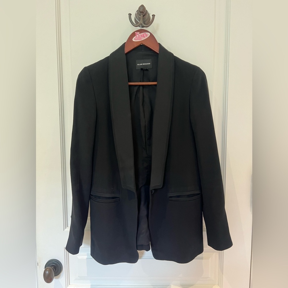 Club Monaco black blazer